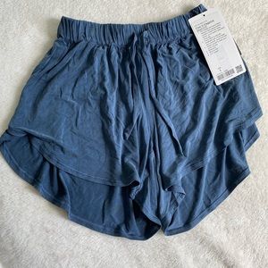 NWT lululemon Flow in Elegance Shorts